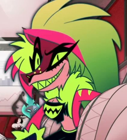 Luke52932147's tweet photo. Ah shit, this is embarassing. How could've I forgotten about our dino queen?!
#HazbinHotel #Zeezi #Hellaverse #MissZilla https://t.co/8wTvwcR6PE
