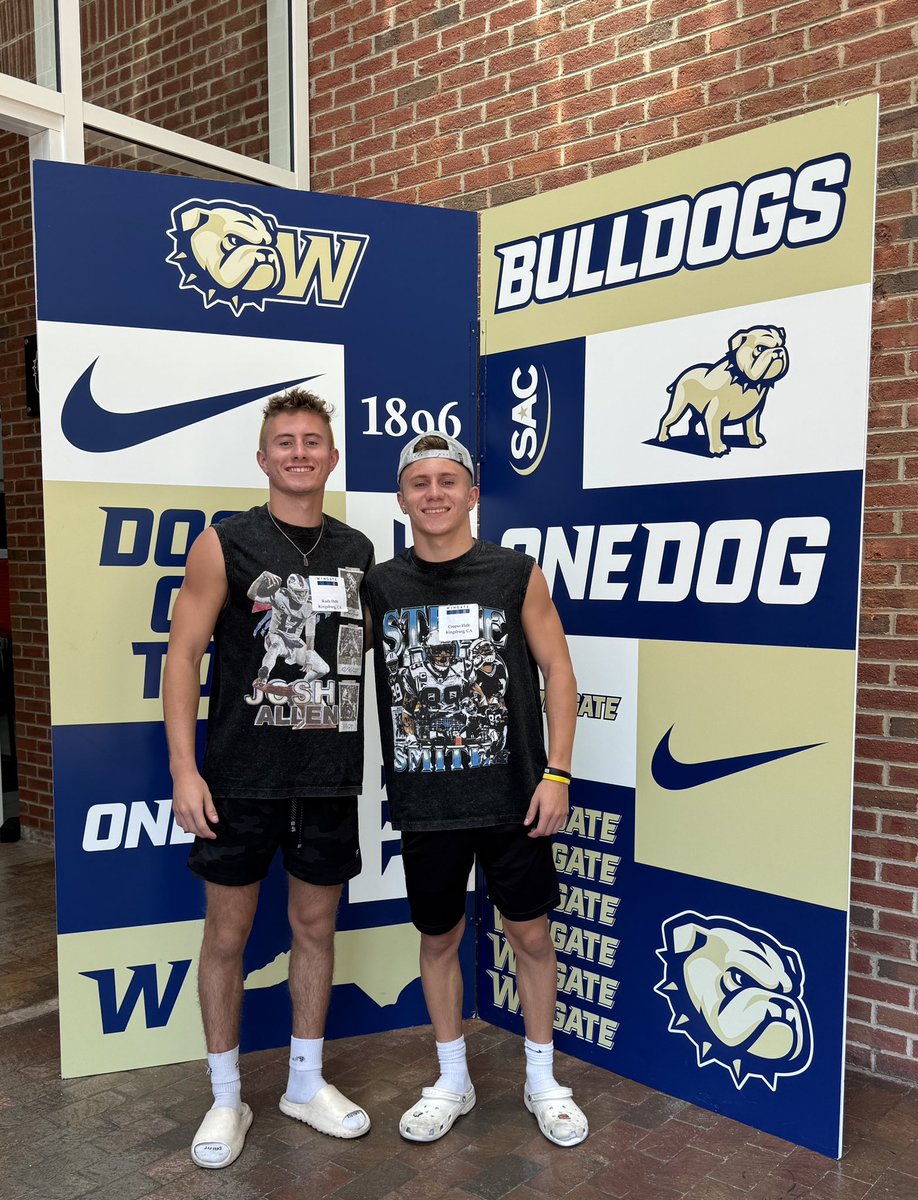 Cooper Holt (@cooperholt511) on Twitter photo Awesome camp today with great coaches. Thanks <a href="/AustinProehl11/">Austin Proehl</a> <a href="/Coach_Kavy/">Trey Kavanaugh</a> and <a href="/WingateFb/">Wingate Bulldogs Football</a> Awesome camp today with great coaches. Thanks <a href="/AustinProehl11/">Austin Proehl</a> <a href="/Coach_Kavy/">Trey Kavanaugh</a> and <a href="/WingateFb/">Wingate Bulldogs Football</a>