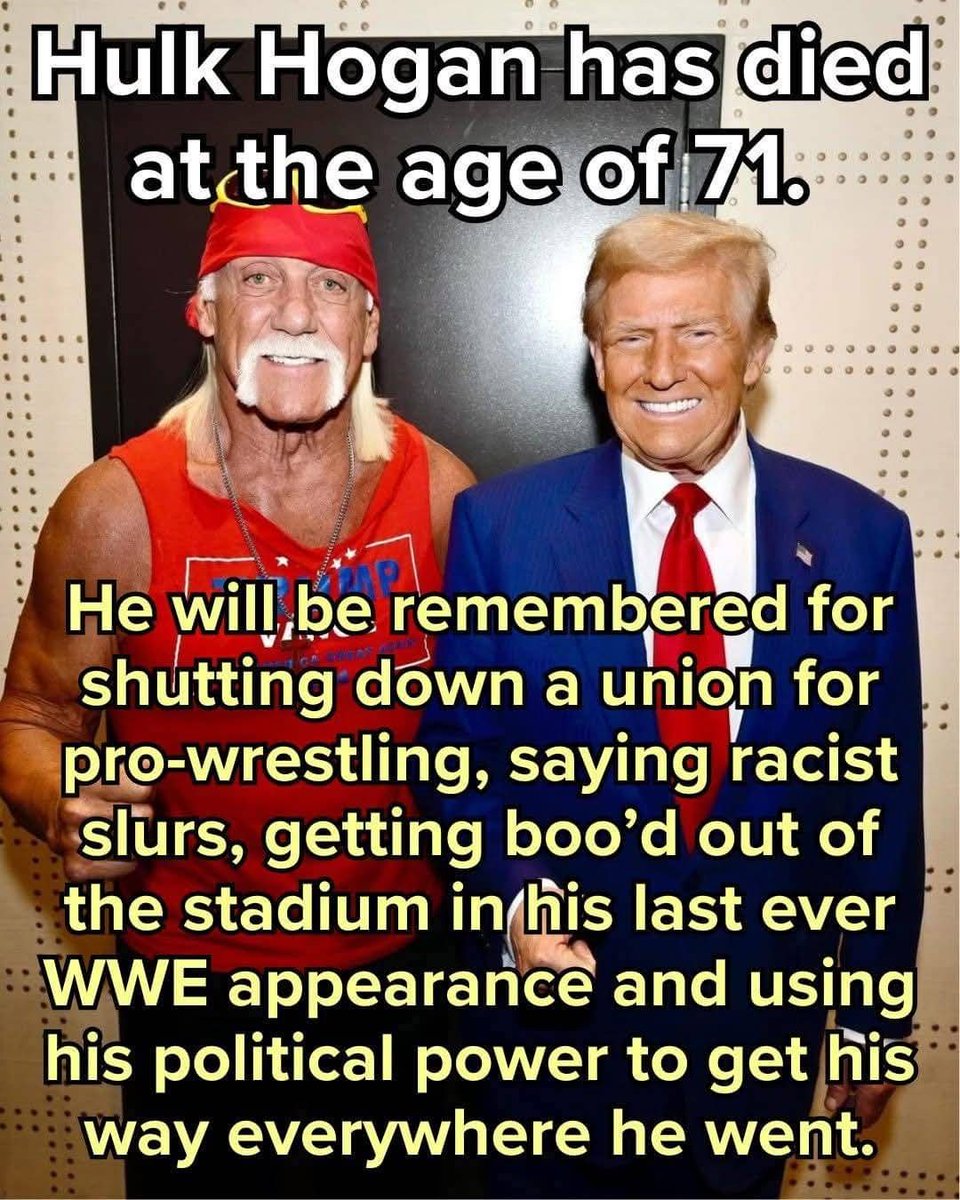 RIP, and I'm sad for the loss of a mainstay in the media of my childhood. But for real, all of this.