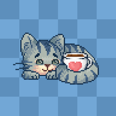 pixelralph's tweet image. Gatito para a Myu
@MyuJayne ko-fi.com/myujayne
#cat #gato #pixelart #art #icon