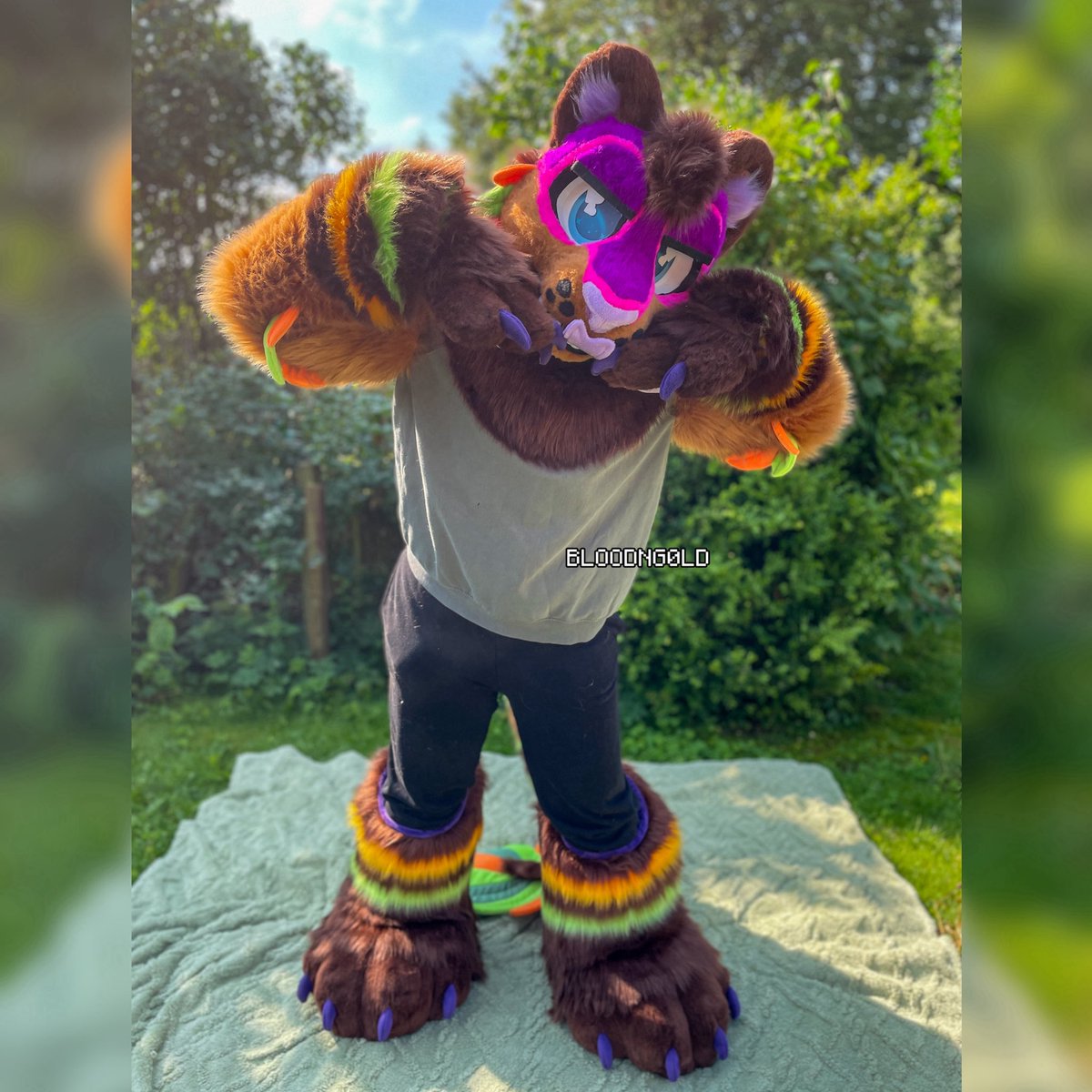 Another suit out of the studio; meet Zion! ⚜️