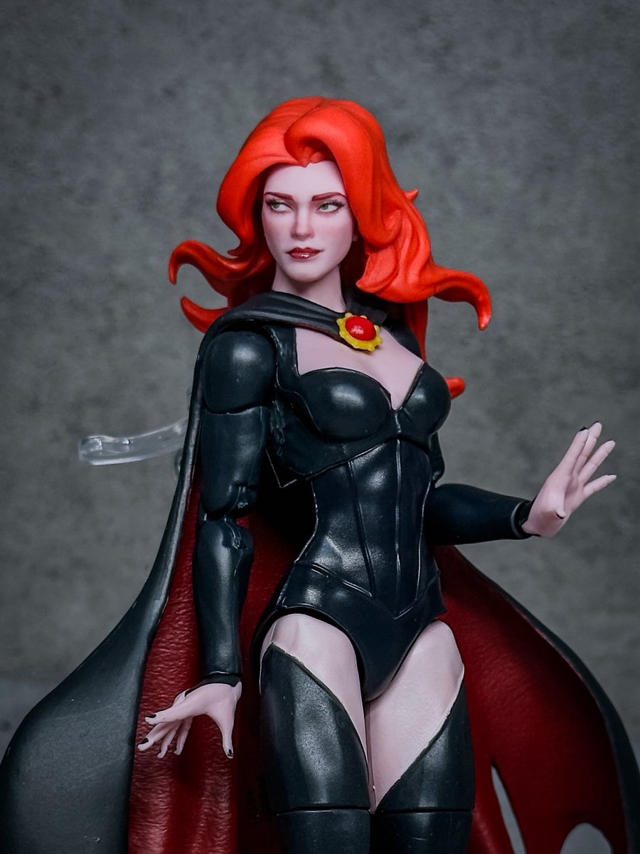 bucky_spike's tweet image. X-MEN97 ゴブリンクイーン②
プロポーション凄く良い
ボディ全体のラインが凄く綺麗なのと、股関節周りの処理が隙間なくて自然で美しい
特殊形状のマントも、ふともも着色のおかげで際立ちます…