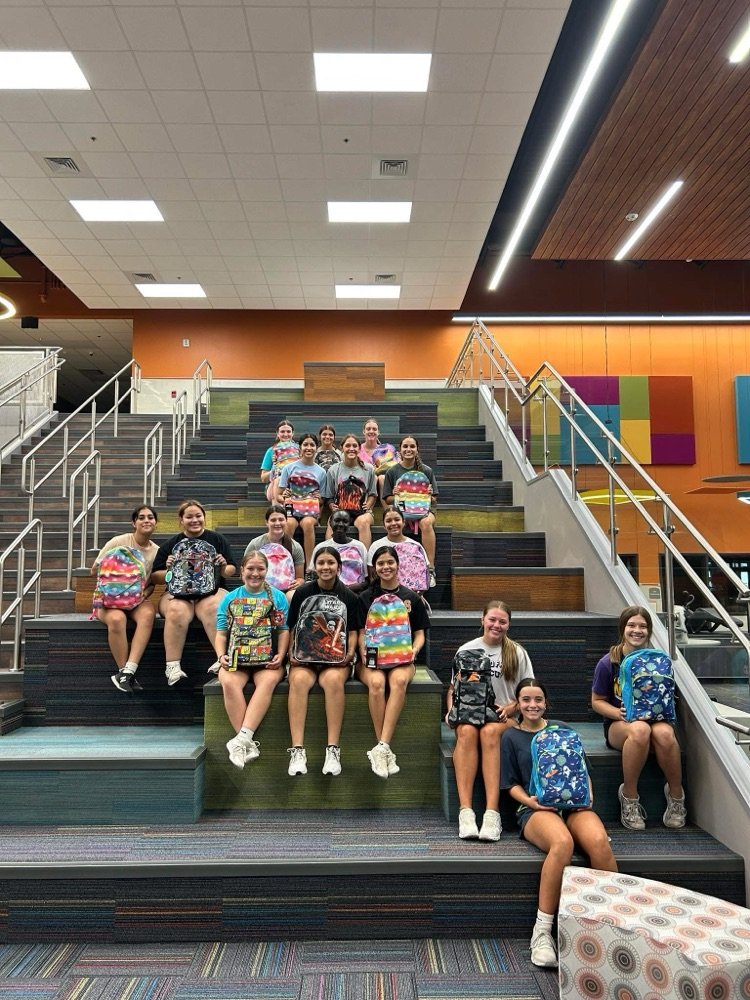 The Demonettes are helping students in our community get ready for the upcoming school year! Demonette Basketball &amp; Softball programs helped pack backpacks with school supplies for South Elementary students.