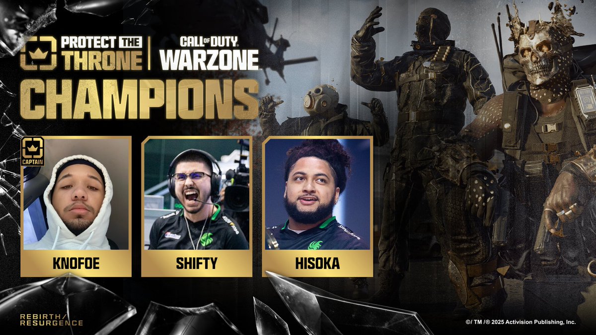 erenaGG's tweet image. THRONE: PROTECTED 🔒 

👑 @Knofoe 
👑 @ShiftyTV_ 
👑 @HisokaT42