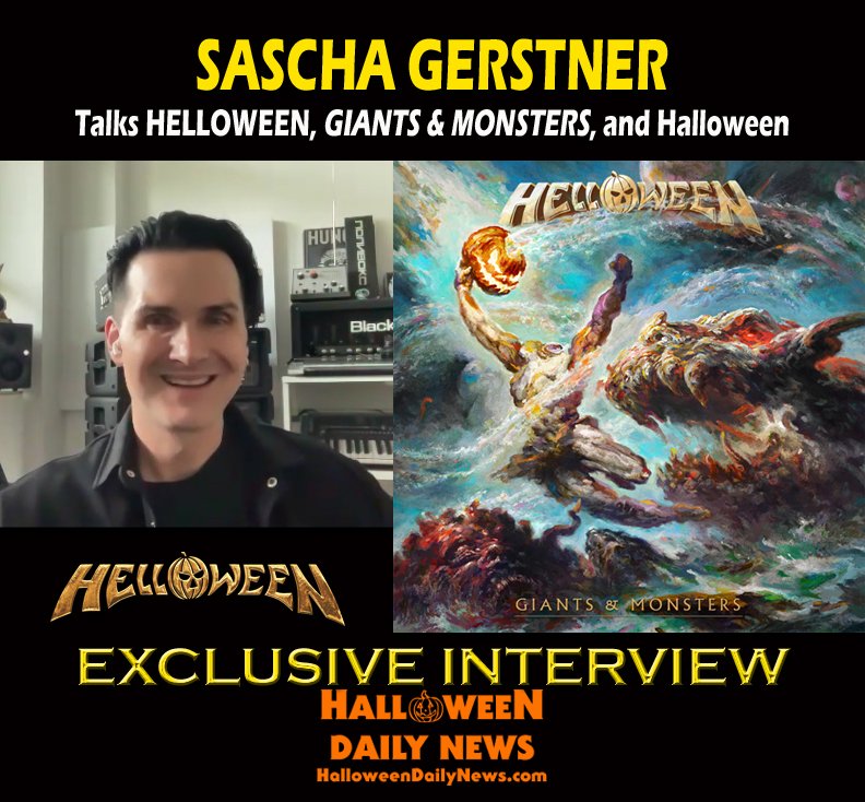 HalloweenDaily's tweet image. Pumpkins unite! #HELLOWEEN guitarist/songwriter Sascha Gerstner joined us recently to discuss the legendary band's new album GIANTS & MONSTERS and talk Halloween in our exclusive NEW INTERVIEW! Watch: youtu.be/4J03F0TmTJ0
🤘🎃🤘