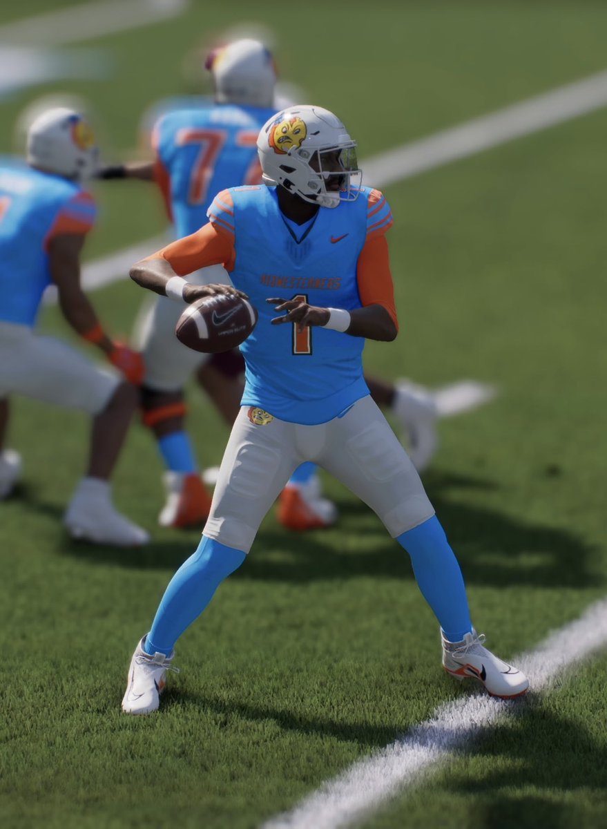 ethan_dimitroff's tweet image. My Southwest State Midwesterners are back in @CFBDirect for 2026.
With fresh new uniforms including contrast midwestern sleeve stripes AND a fresh new throwback uniform!