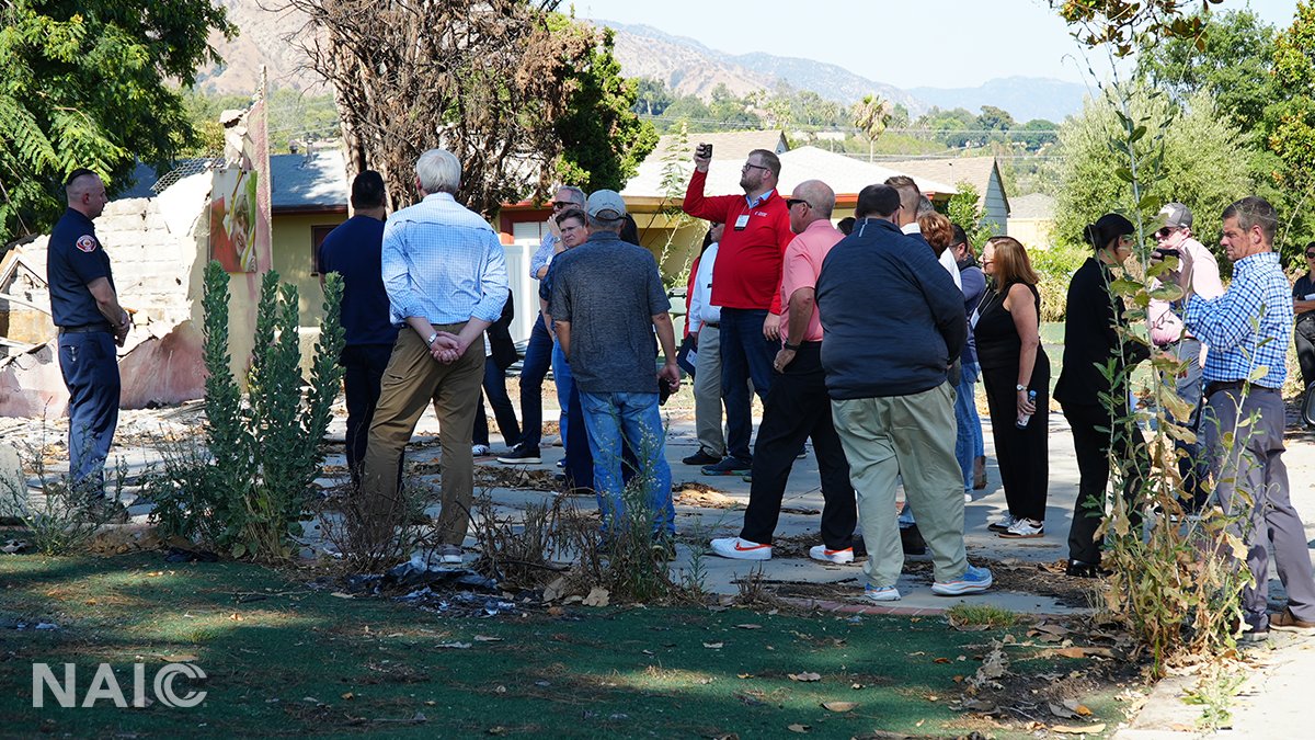 NAIC members visited Southern California to witness wildfire devastation firsthand, engage with first responders, and advance work in their shared mission: protecting consumers and building climate resilience across all 56 U.S. jurisdictions.

Read more: ow.ly/6gcK50Wv0EO