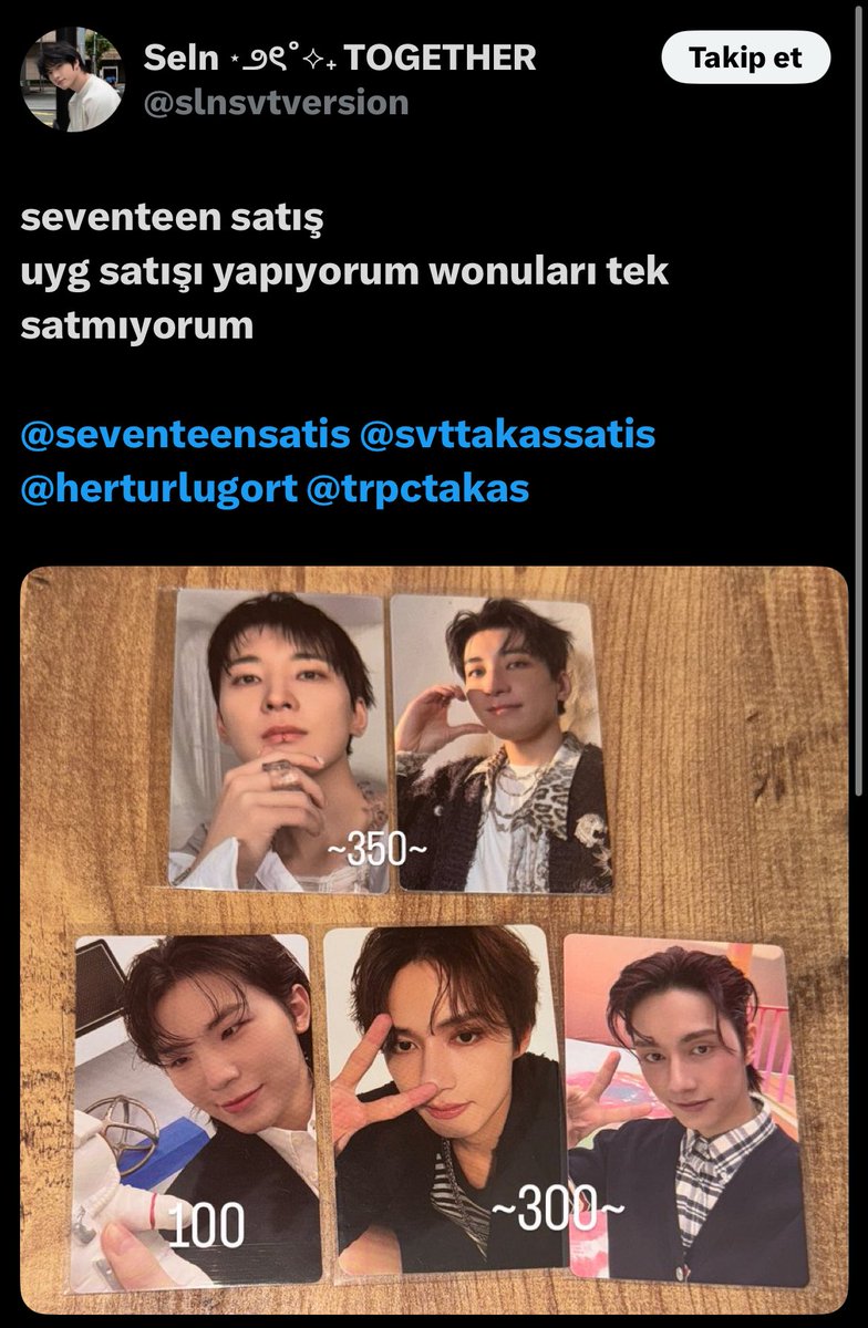 WW’ları alacağım Jun veya Woozi isteyen varsa beraber alabiliriz🥹🥹🫶🏻🫶🏻 kücük bir go acıyorum bunun icin

<a href="/seventeensatis/">seventeen satış/takas</a> <a href="/svttakassatis/">seventeen takas-satış</a> <a href="/svtsatistr/">Seventeen Satış Takas Go</a> <a href="/herturlugort/">Her türlü go rt</a> <a href="/trpctakas/">kpop satış/takas! 🌱</a>