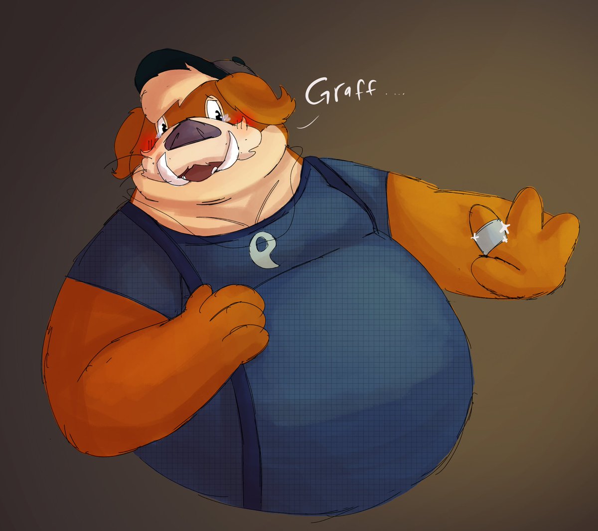 BrokGator's tweet image. Ott Fanart by ChubbyMeel: furaffinity.net/user/chubbymeeβ¦