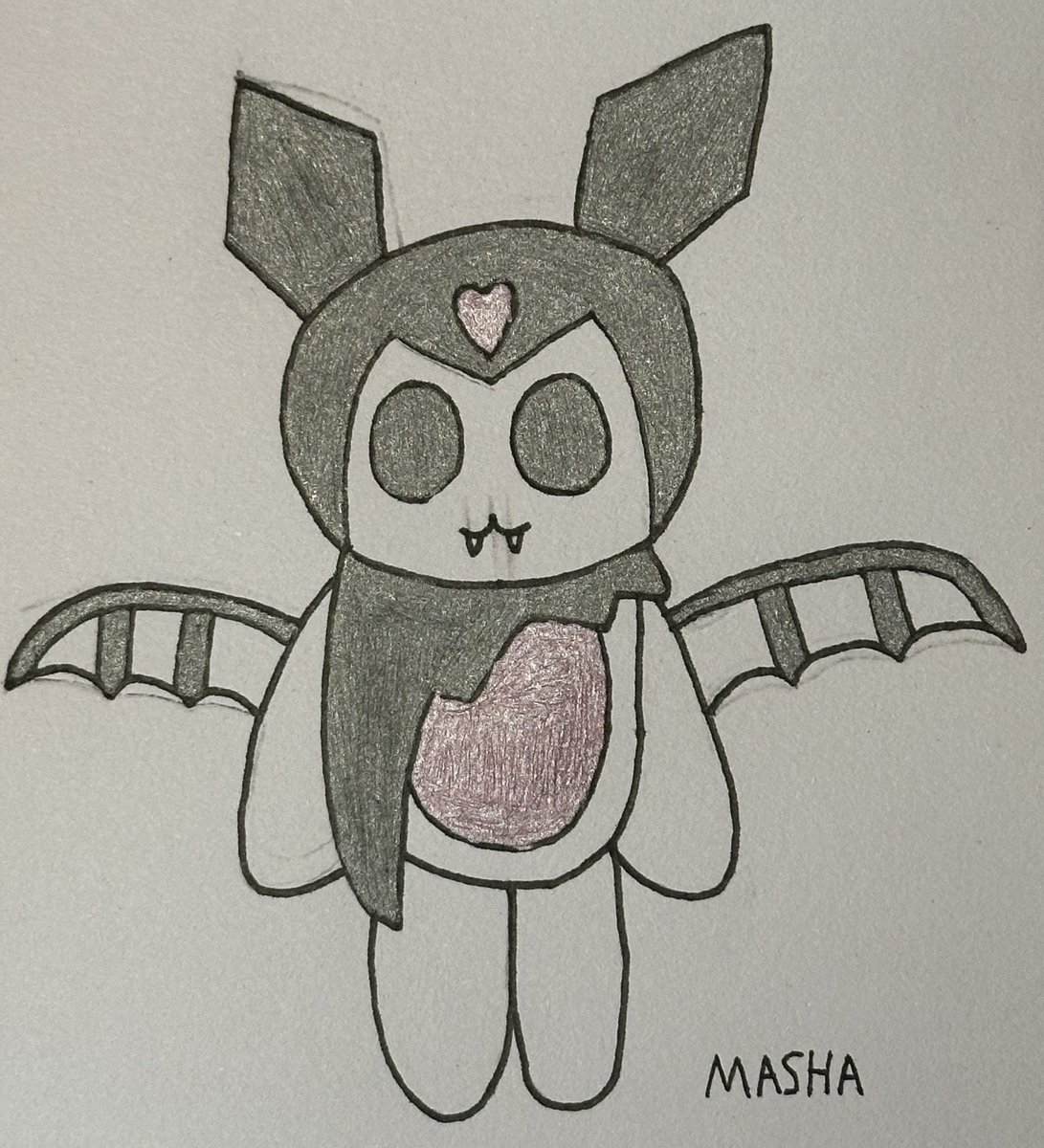 xXSixtailXx's tweet photo. Drew my #PrettyBloodOC named Nero the #Bat Malino traditionally in #kingartpens to celebrate the release of #MyMelodyandKuromi π¦π€π©·
#prettyblood #prettybloodfanart #newgrounds #newgroundsfanart #newgroundsoc #batoc #kingart #kingartmetallic #kingartmetallicpens #kingartgelpens https://t.co/tvTC0RQIxy