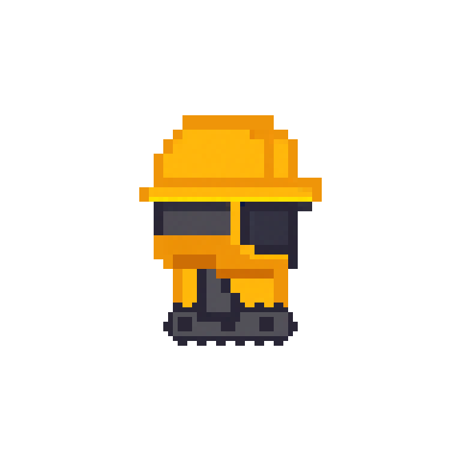 JonRouss's tweet photo. My latest pixel art update for the block agent game, a side view of the builder agent 🧱
Loving how this little character is shaping up.
#PixelArt #IndieDev #GameDev #AIgames #GamedevLog #BlockAgent https://t.co/9xfpdv7U0g