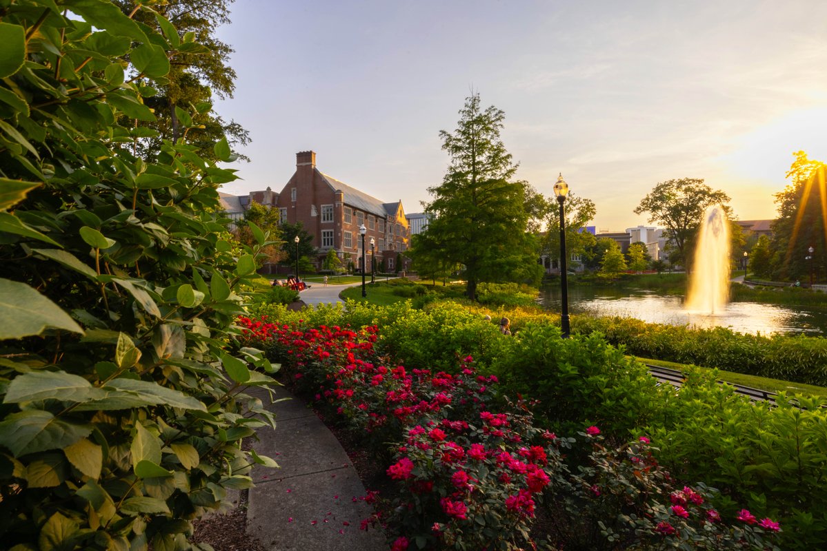 OhioState's tweet image. When the sun sets on campus, it’s magic. ✨🌅