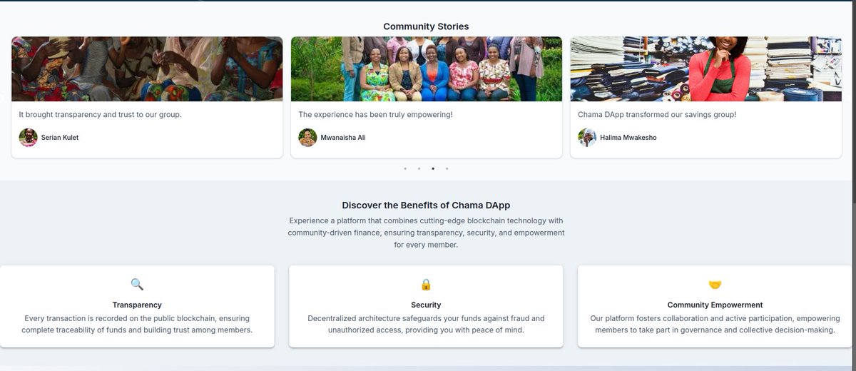 Chama Dapp tweet media