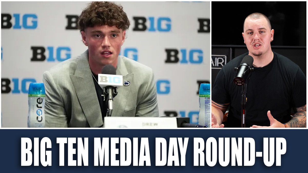 LandonTengwall's tweet image. Everything YOU need to know from Big Ten media day ⬇️
Video: youtu.be/G0fILj04GLk?si…