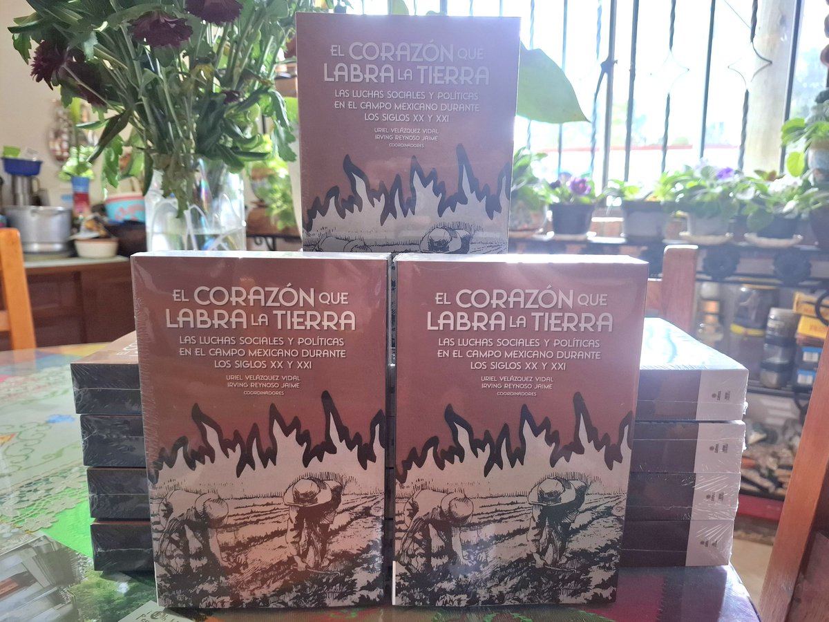 UrielVV12's tweet image. Pronto estaremos informando de las presentaciones del libro &quot;El corazón que labra la tierra&quot;. Es una obra colectiva que fue coordinada por el Dr. Irving Reynoso y un servidor, y que reúne 18 colaboraciones de destacados especialistas.
