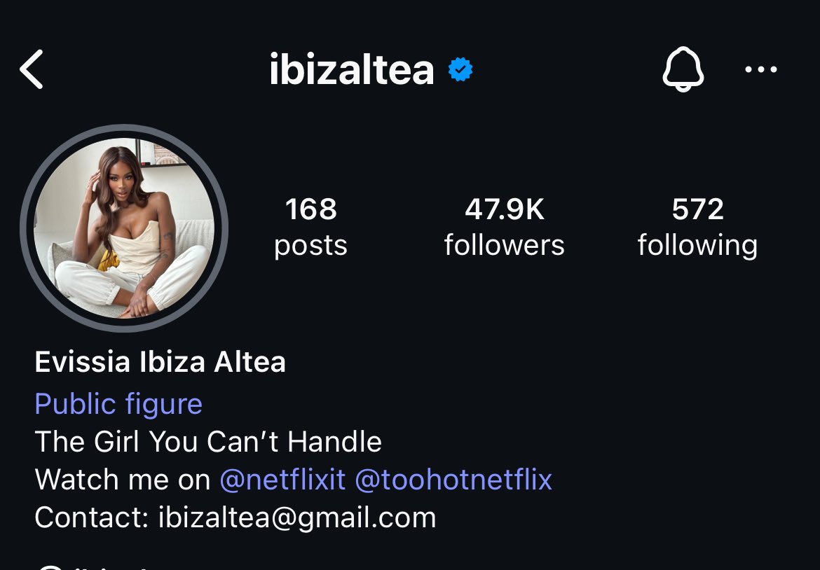 lynndeewhere's tweet photo. Y’all… Ibiza walked in and had everyone gagged. The men? Weak. The girls? Shook. The face card? GLOBAL. Go follow her. Need her to reach100k expeditiously🔥 #TooHotToHandleitalia 

https://t.co/vgPnxq3m3x https://t.co/DwcKqxFPjN