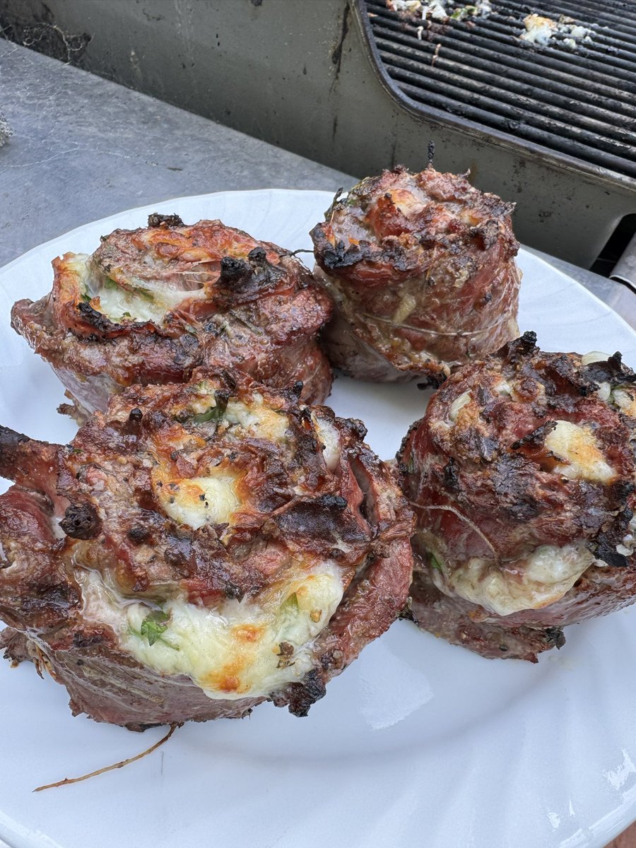 JakeKoco's tweet image. Pinwheel steaks FTW