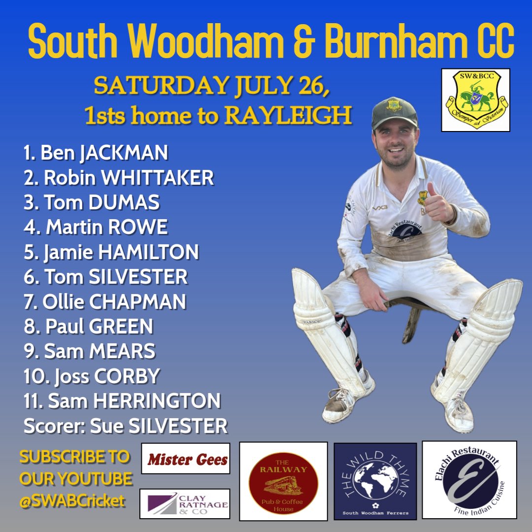 South Woodham & Burnham Cricket Club tweet media
