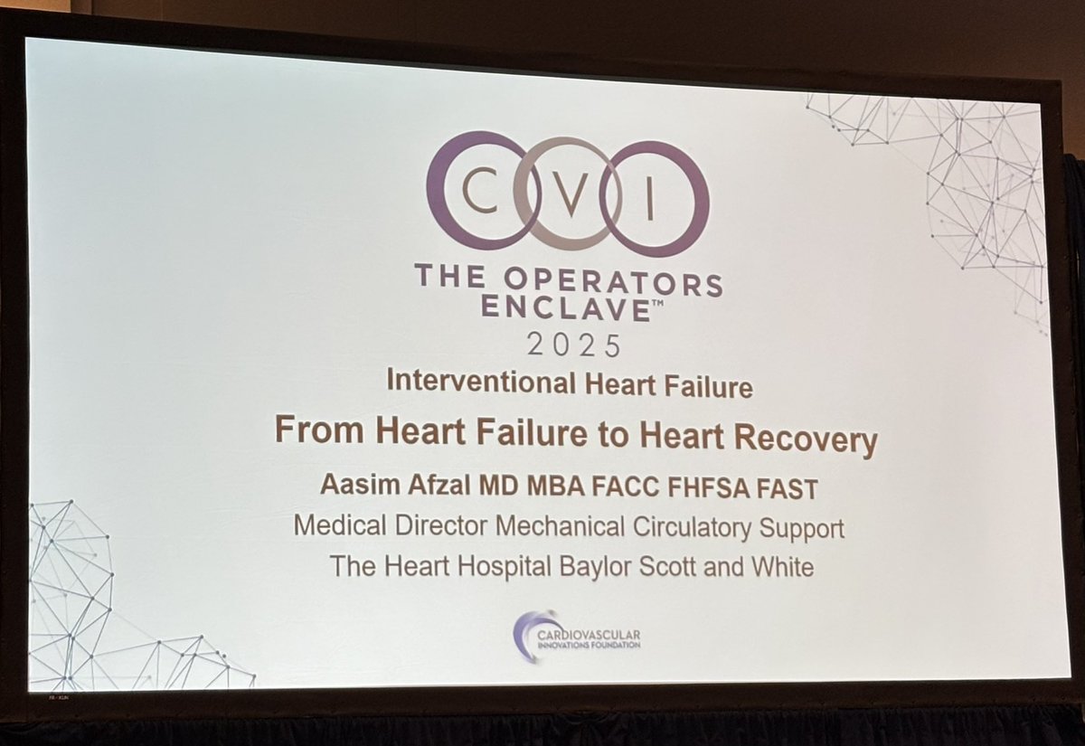 ShumailFatima1's tweet image. More interventional heart failure at #CVI2025 @cvinnovations