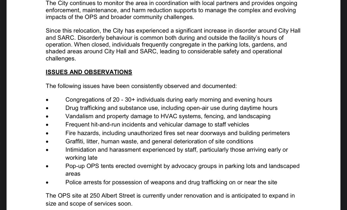 The City of Nanaimo proposed to Mayor and Council to use taxpayer money to protect itself from the predictable consequences of taxpayer funded- Island Health and Provincial taxpayer-funded non-profit organizations…. 🤨

pub-nanaimo.escribemeetings.com/filestream.ash…