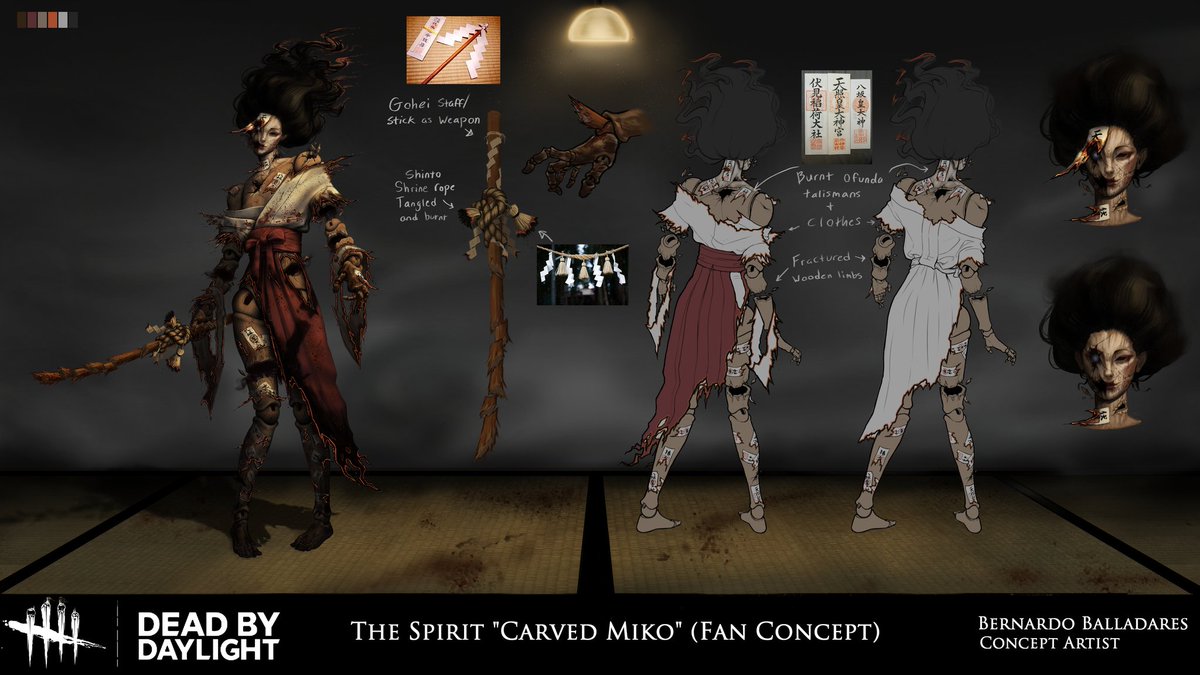 My killer entry design for this year's community contest for DeadbyDaylight. I just wanted to have fun with this one and just design an idea that I had in mind for a while. It isn't the strongest design, but I enjoyed it!

#deadbydaylightcosmeticcontest #DeadbyDaylight