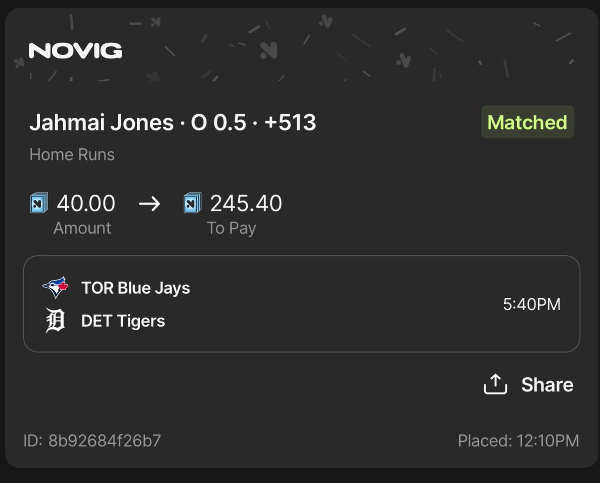 FurnacePicks (@furnacepicks) on Twitter photo 69 QUICK LIKES + RTs BEFORE FIRST PITCH AND IβLL DROP A FREE 100x PRIZEPICKS π°π₯
JAHMIA MF JONES +513 BAAAAAANG β
Imagine sleeping through all these +500sβ¦
You really gonβ snooze til +500 UNITS??? π
ALL TRACKED by <a href="/ParlayPutter/">ParlayPutter</a> π Keep tailing guys with no tracking, and 69 QUICK LIKES + RTs BEFORE FIRST PITCH AND IβLL DROP A FREE 100x PRIZEPICKS π°π₯
JAHMIA MF JONES +513 BAAAAAANG β
Imagine sleeping through all these +500sβ¦
You really gonβ snooze til +500 UNITS??? π
ALL TRACKED by <a href="/ParlayPutter/">ParlayPutter</a> π Keep tailing guys with no tracking, and