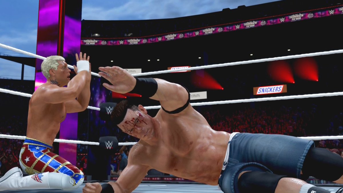 KayfabeConcepts's tweet image. The Double Turn?π§ #WWE2K25 #Tomorrow @KayfabeConcepts