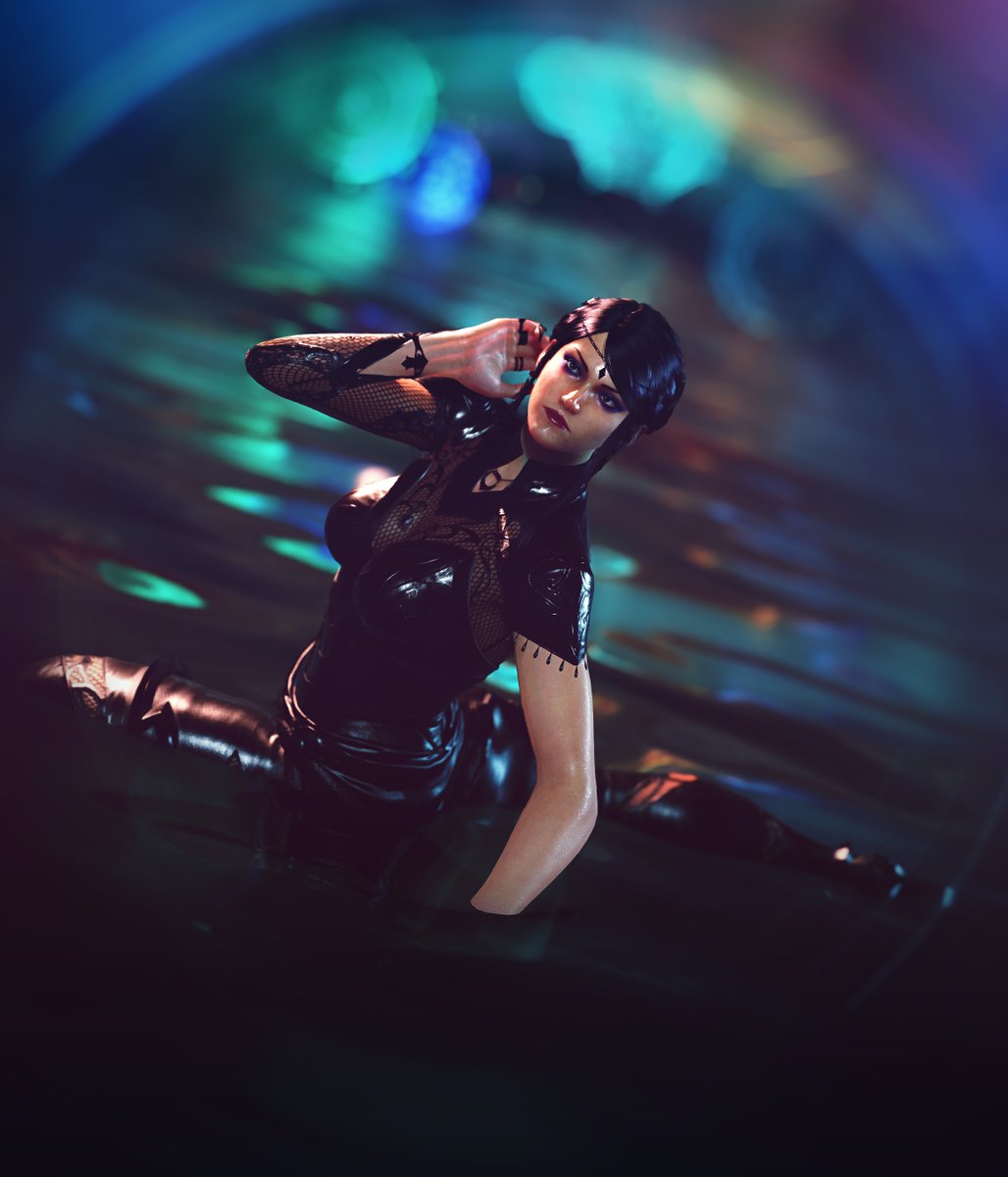 ce_dragunova's tweet image. Zafina traded in the Italian wine for a white Russian aka &quot;If My Aesthetic Took Human Form&quot; 

#SergeiDragunov #Zafina #Tekken8 #VirtualPhotography