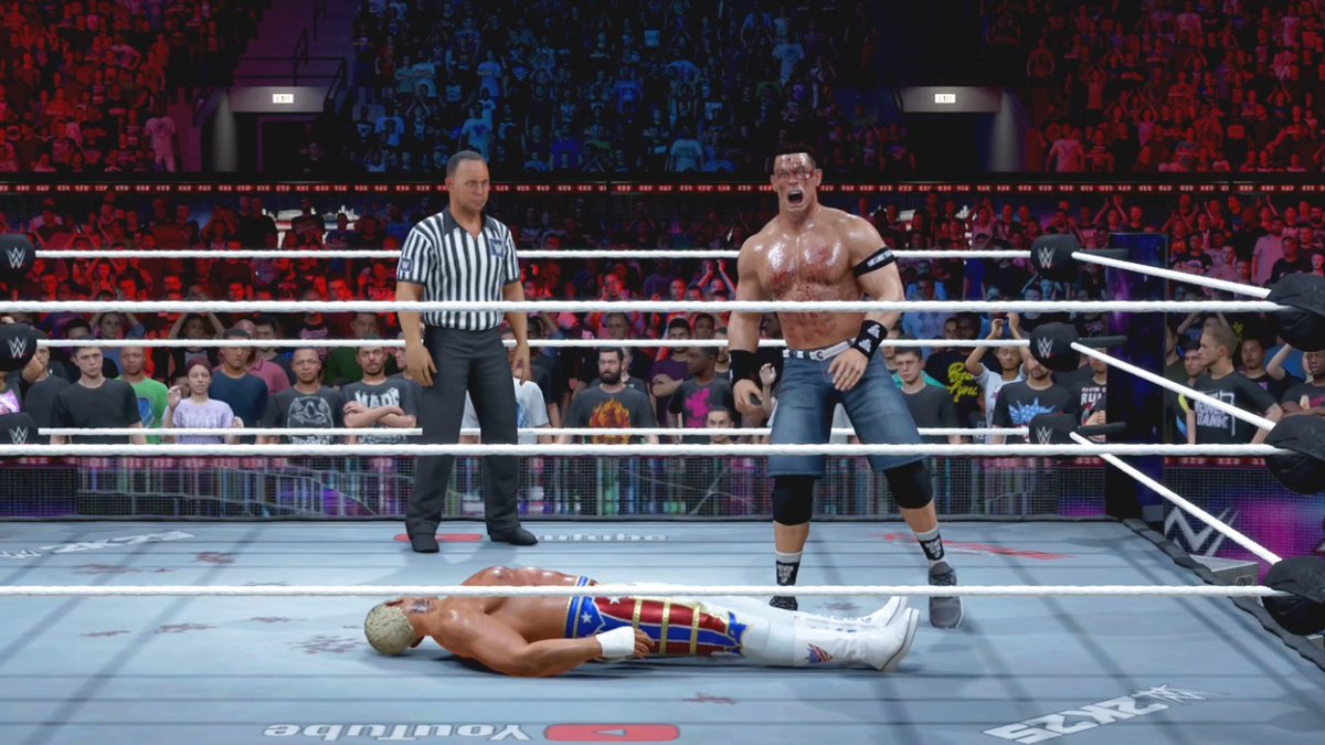 KayfabeConcepts's tweet image. The Double Turn?π§ #WWE2K25 #Tomorrow @KayfabeConcepts