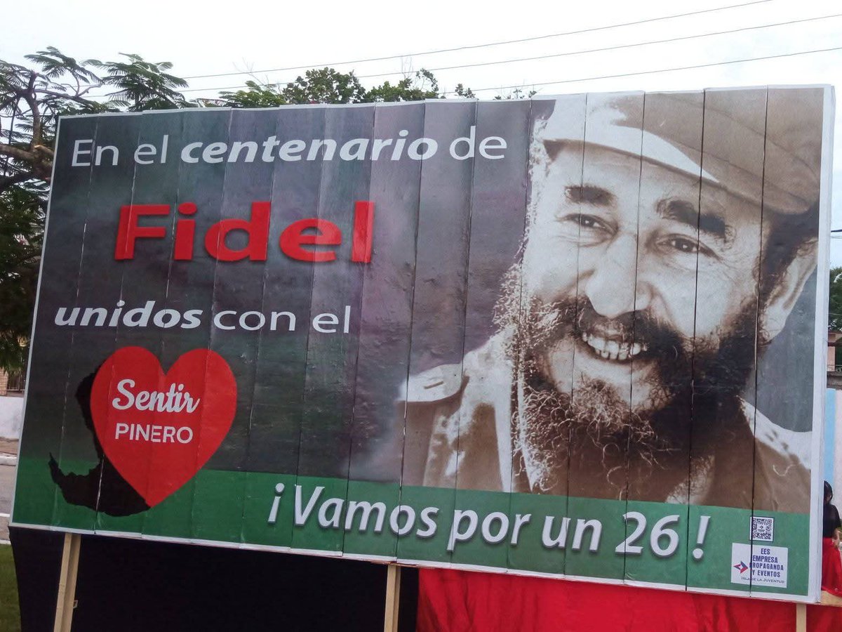 Como enseñó Fidel, solo unidos venceremos. La patria es lo primero, hoy y siempre.

        ¡ HONOR A SU EJEMPLO ! 

#LaLuchaNoHaCesado