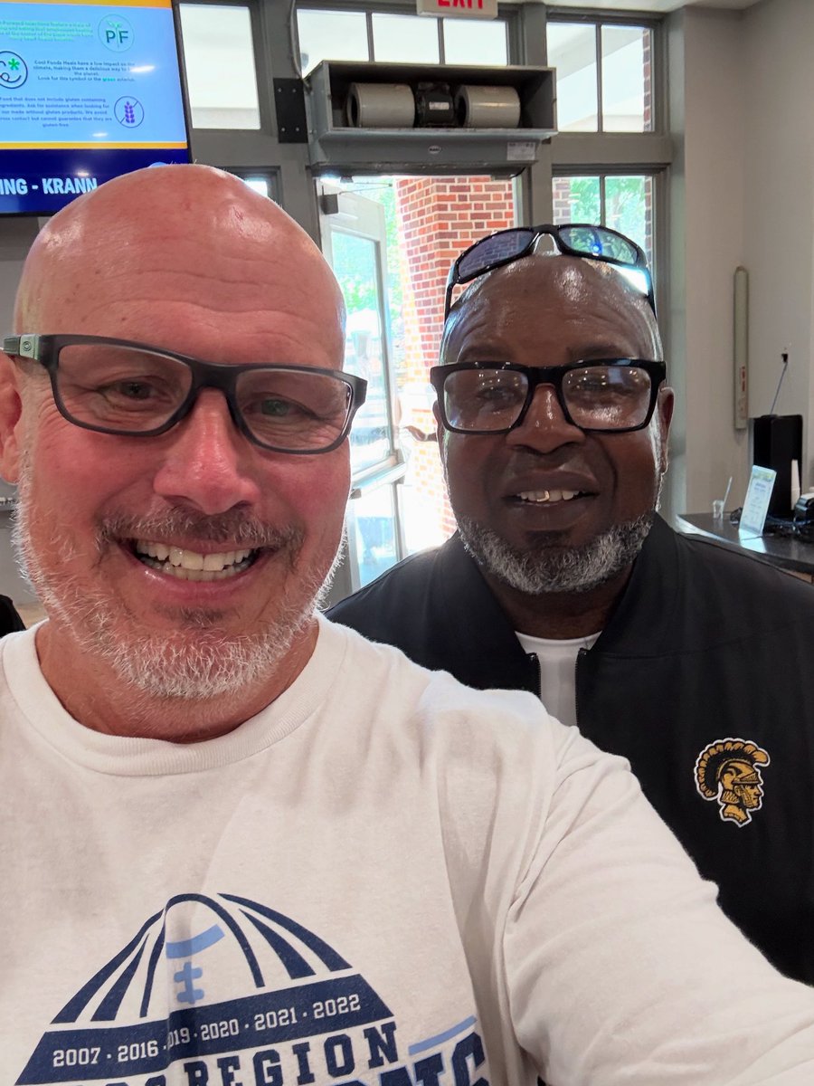 Good week at camp. Got to finish it seeing Fred Ricks!