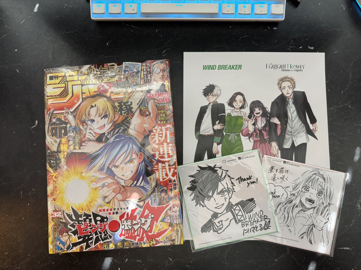 Th3MangaAddict's tweet image. Kinokuniya pick ups🫡
I’ve had these on hold for like 2 weeks now🤣
