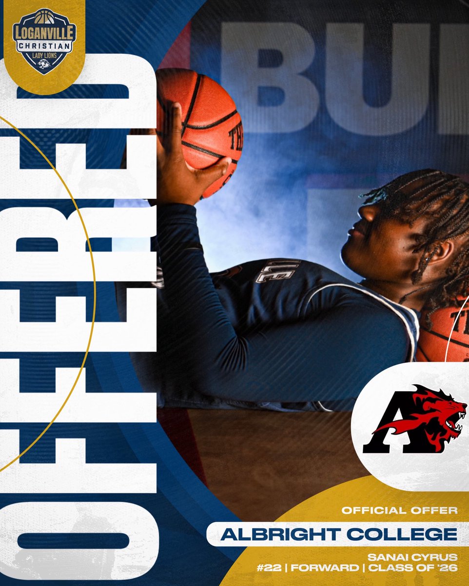 Loganville Christian Lady Lions Basketball (@lcalionswbb) on Twitter photo Congrats to our Senior Sanai Cyrus (<a href="/SanaiCyrus/">Sanai Cyrus</a>) on picking up an offer from Albright College !! Proud of you!#RecruitLCA #BrickbyBrick 🏀🦁 Congrats to our Senior Sanai Cyrus (<a href="/SanaiCyrus/">Sanai Cyrus</a>) on picking up an offer from Albright College !! Proud of you!#RecruitLCA #BrickbyBrick 🏀🦁