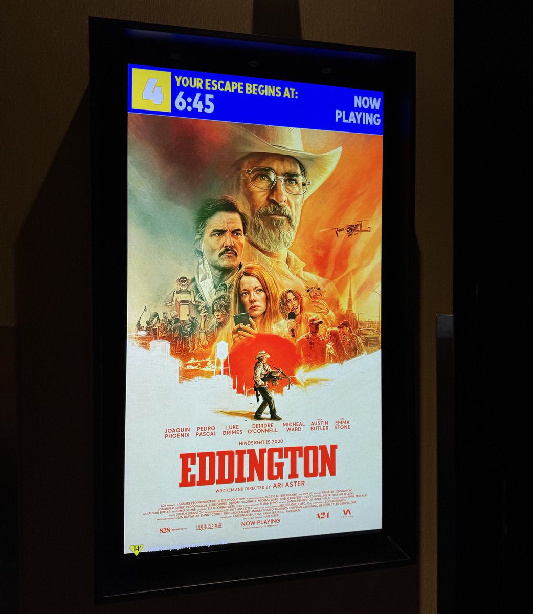 bradshankar's tweet image. Watching this new Pedro Pascal movie since I’m waiting until Saturday to see the *other* new Pedro Pascal movie with a friend.
#NowWatching