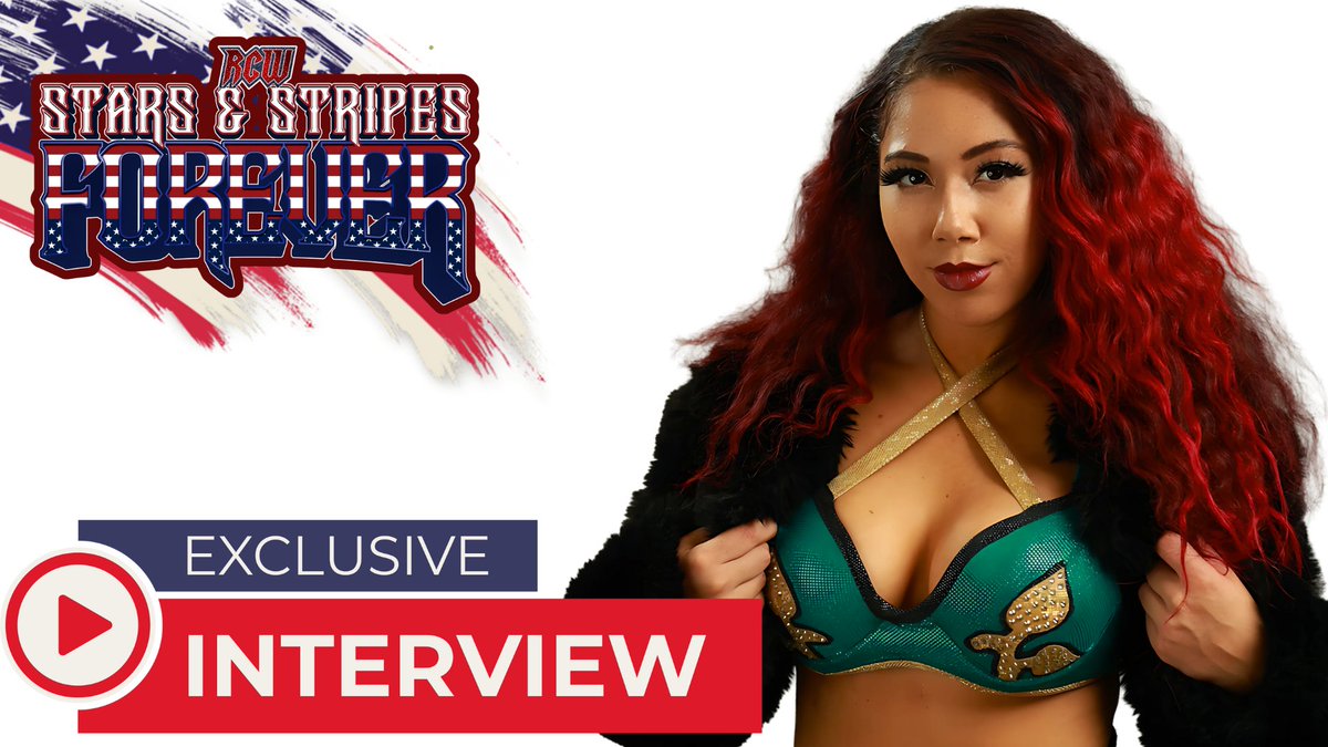 rcwforever's tweet image. Exclusive interview with Kiah Dream after RCW: Stars n&apos; Stripes Forever!

Link: youtu.be/dJFMdH4mHaM