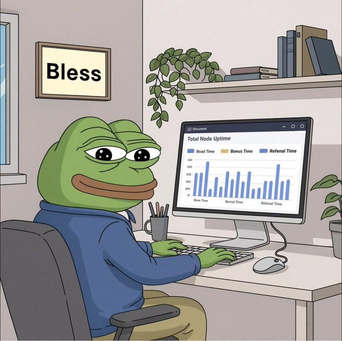 shalomgmi's tweet image. “Isn’t Bless Network just another airdrop project?”
That’s a common misconception — but Bless is much more than that. It’s a DePIN (Decentralized Physical Infrastructure Network) project focused on rebuilding the internet from the ground up, using people’s everyday devices to…