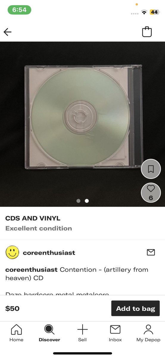 upsideyourheadx's tweet image. armageddonrecords.bigcartel.com/product/conten…
these are not $50 yo