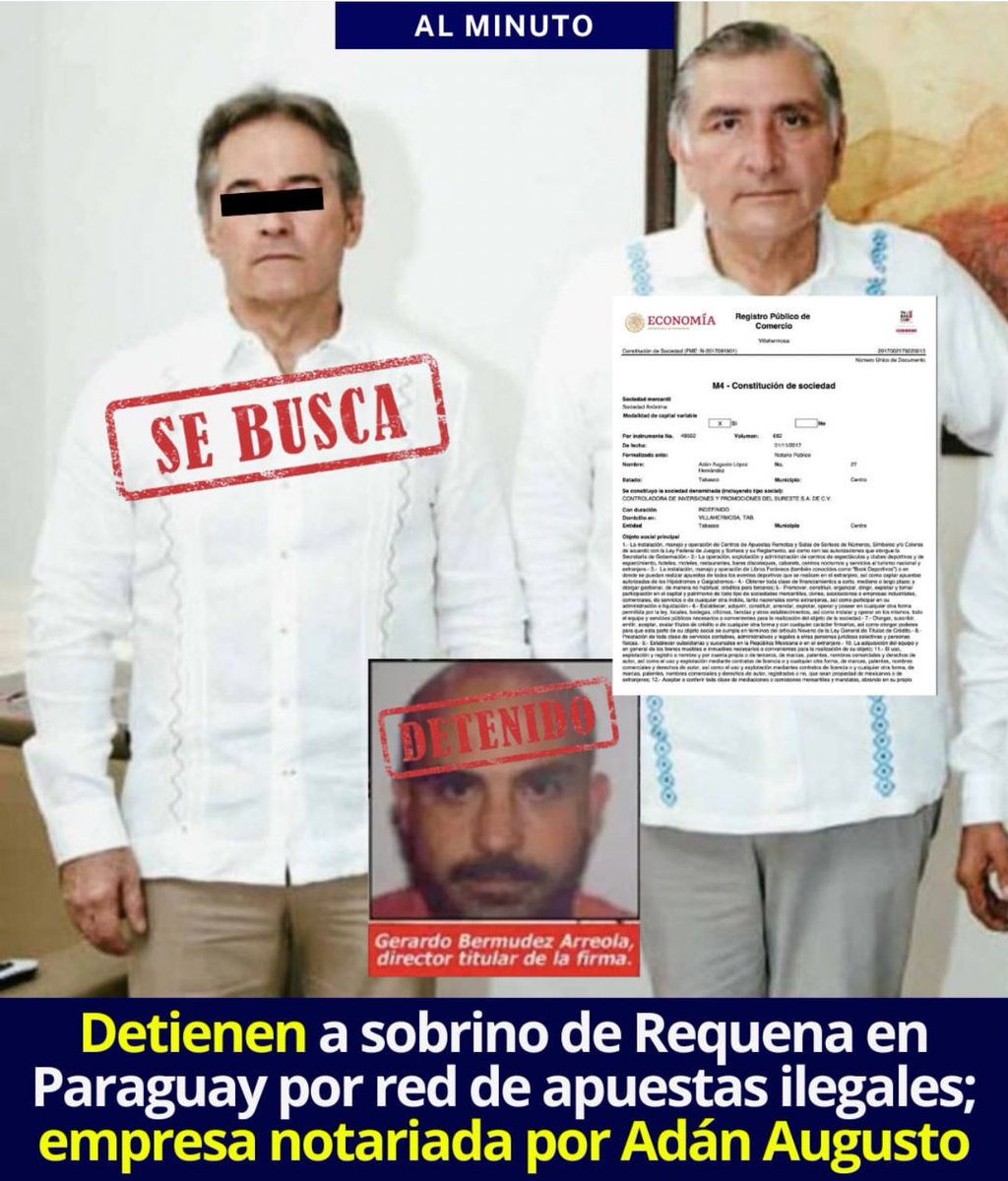 porMexico15's tweet image. Para los pendejos que creen que @adan_augusto es INOCENTE.
Risas INFINITAS !
