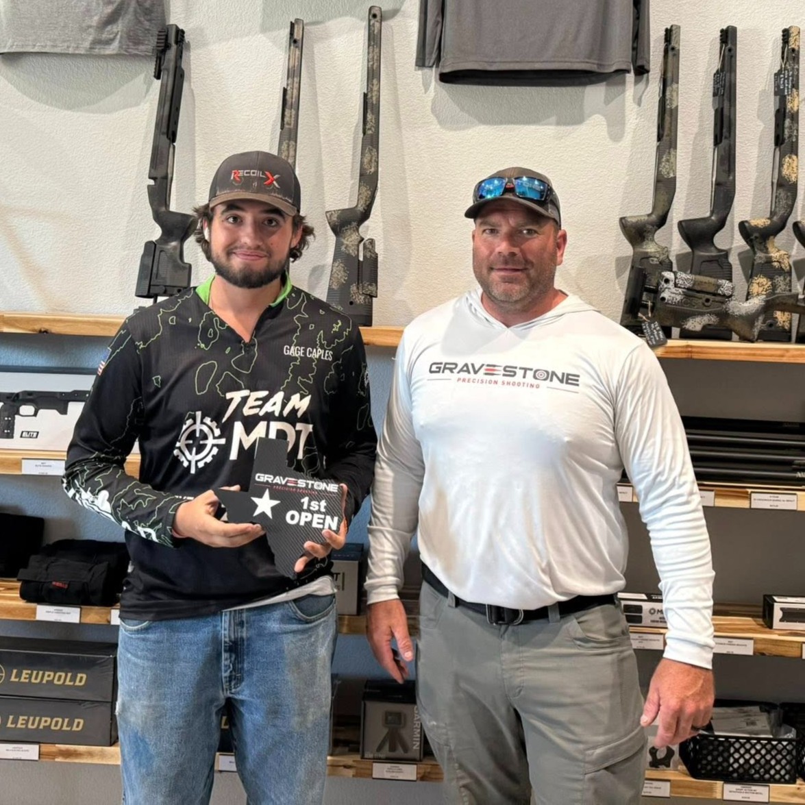 MDTTAC's tweet image. Congratulations to Team MDT Shooter Gage Caples for his 1st place finish over the weekend at the PRS Match held at Gravestone Precision Shooting!