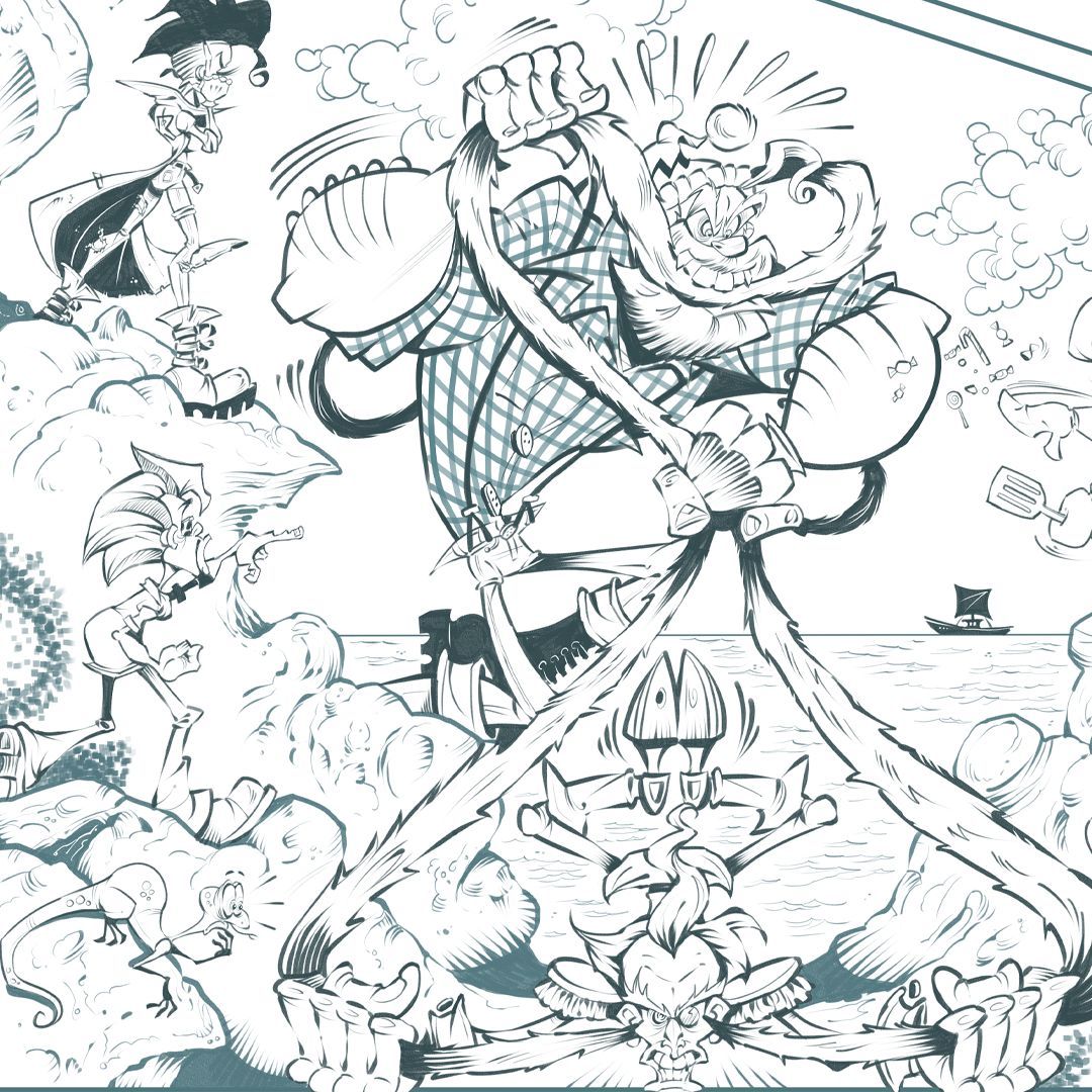 Paul Bunyan is extremely protective of Babe, his blue Ox! Back the campaign already, won't ya? silverlinecomicscrowdfunder.com #indiecomics #DIY