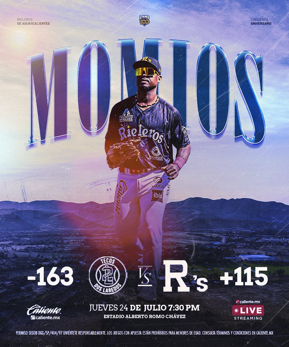 ¡Estos son los momios para el juego de hoy en @caliente_sports ! 🚂💥⚾️

¡Regístrate ahora y obtén $1000 de regalo en tu primera apuesta! 👀⚾️

bet.caliente.mx/es_MX/e/270072…

#MásAcciónMásDiversión #ApuestaEnCaliente