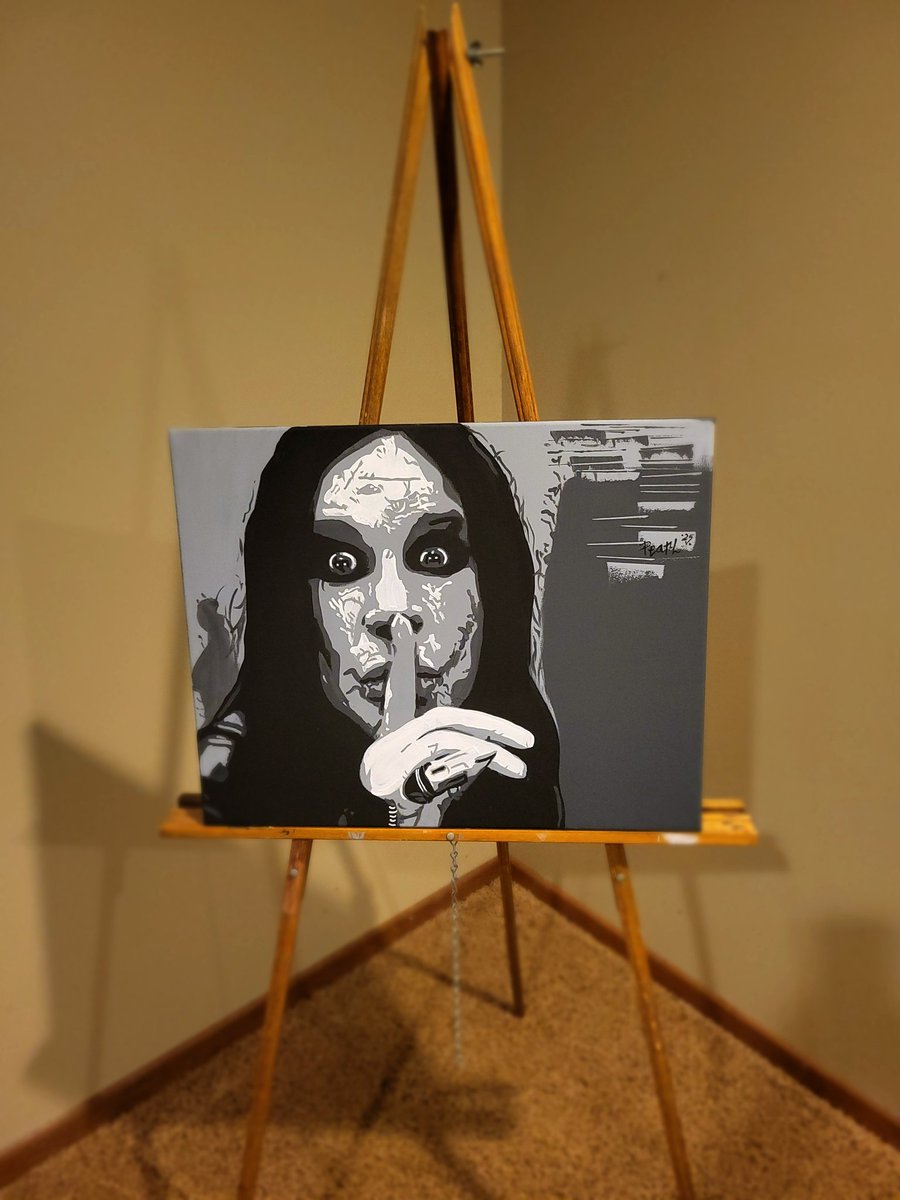oyster_art's tweet image. Ozzy Osbourne
"Prince of Darkness"
Warwickshire, England
Rock & Roll Hall of Fame
16x20 acrylic canvas #painting #art #music #BlackSabbath This piece is #available