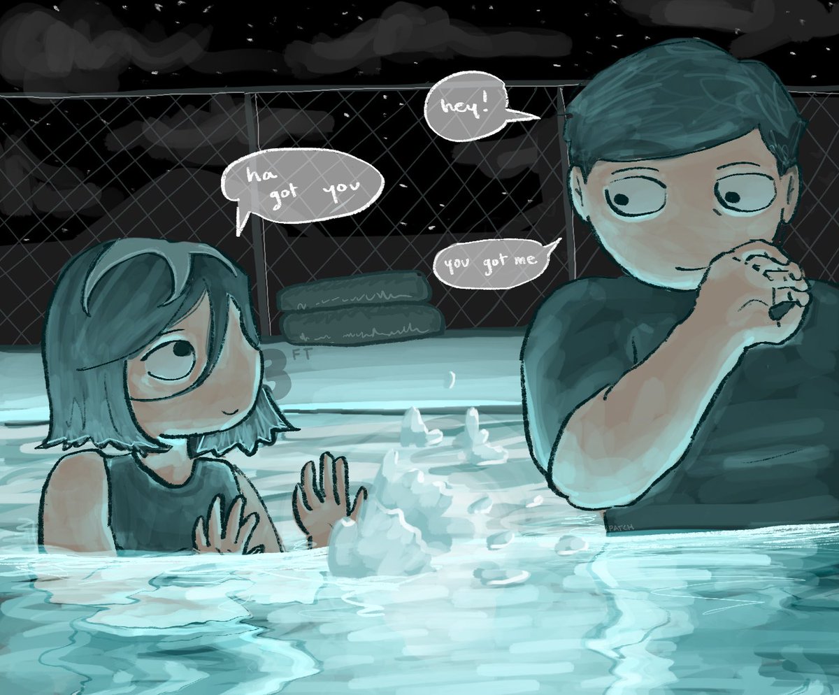 patch0pockets's tweet image. night swim ꕀ #clinicaltrialgame