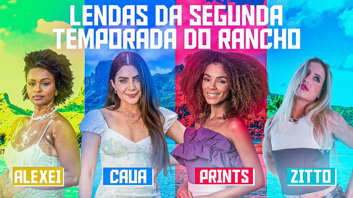 oranchoreality's tweet image. Em alguns dias, as inscrições para o Rancho de Verão irão abrir.

Mas antes… vamos relembrar os participantes que dominaram a segunda edição, marcaram e viraram lendas!

agora é a vez de novas histórias começarem, quem serão as próximas lendas?