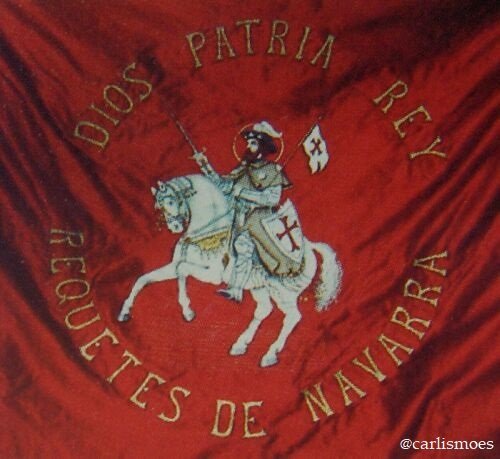 carlismoes's tweet image. Viernes 25 de julio de 2025. Fiesta de Santiago Apóstol, Patrono Mayor de las Españas.
«Diestro caudillo y valiente
el campo enemigo explaya
pues a España abre el camino
y a los moros cierra España».
(Al Apóstol más excelso, de Fray José de Vaquedano).