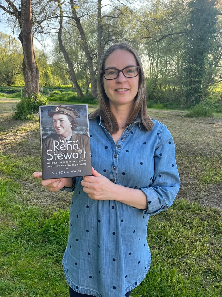 casematepub's tweet image. Victoria Walsh writes with a passion for people stories. "The Story of Rena Stewart" follows a woman who translated Hitler’s will, broke ground for women at the BBC, and left behind remarkable historical mysteries. @penswordbooks
💻️: tinyurl.com/45xpbx4s