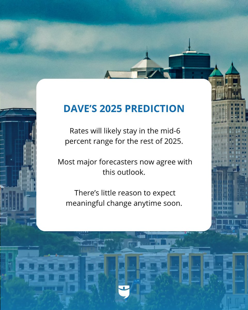 Mortgage rates have barely budged in 2025 — and Dave Meyer says that’s no accident.

On a new episode of BiggerPockets On The Market, Dave breaks down why rates have stayed stubbornly high 📈 (hint: it’s not just the Fed) and shares his prediction for the rest of the year.

His