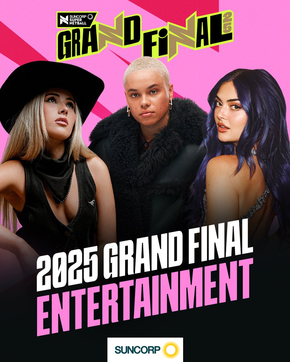 SuperNetball's tweet image. This year’s SSN Grand Final halftime performance will feature a bold and powerful cross-genre collaboration of rising Australian music stars 👏
DETAILS 👉