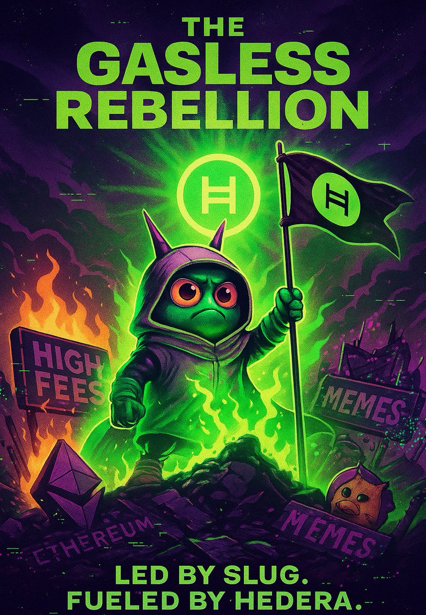 🚫⛽ No Gas. Just Slime. 🐌

While others get wrecked by gas and rugs, SLUG glides on Hedera — smooth, final, and nearly free.

$0.0001 fees. Instant finality.
This is what meme freedom feels like.

Join the slime-powered future. Tag a fren who's still paying gas
<a href="/DogMatixxxx/">dogmatix</a>