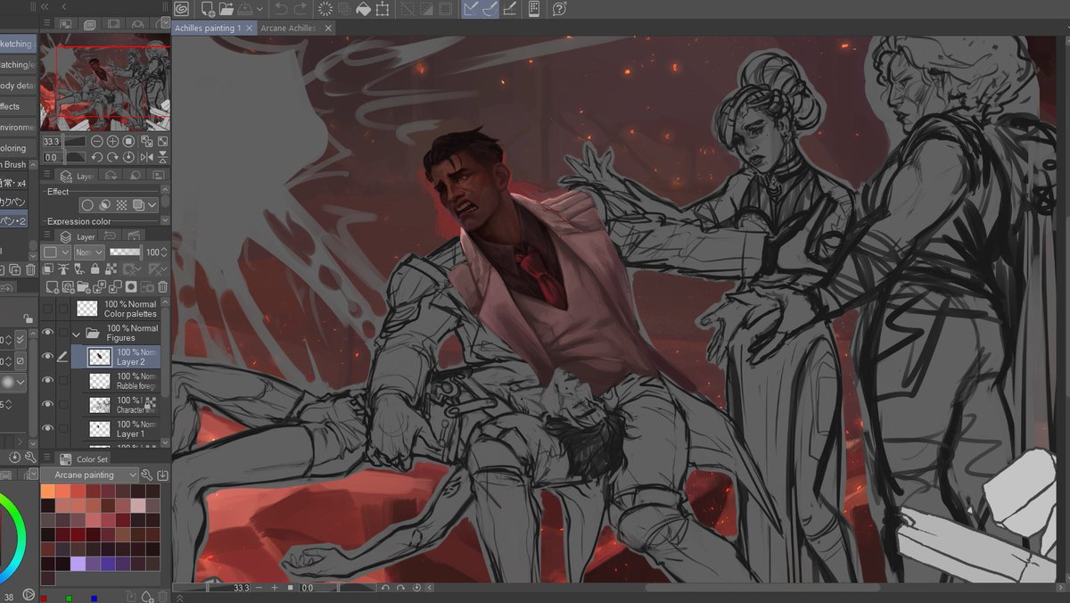 AloeVieraB's tweet image. ‼️HEY #Arcane fans, COME CRY WITH ME‼️
Adding more to this #Jayvik piece right now, so come hang out!!
👉twitch.tv/vierab👈
#arcaneart #arcanefanart #jayvikart #jayvikfanart #WIP